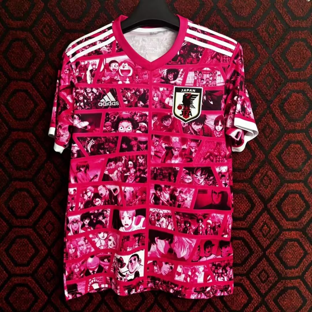 AAA Quality Japan 24/25 Special Dark Pink Soccer Jersey